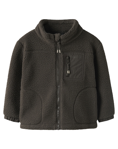 Name It - NMMMiller Sherpa Jacke - Chocolate Brown